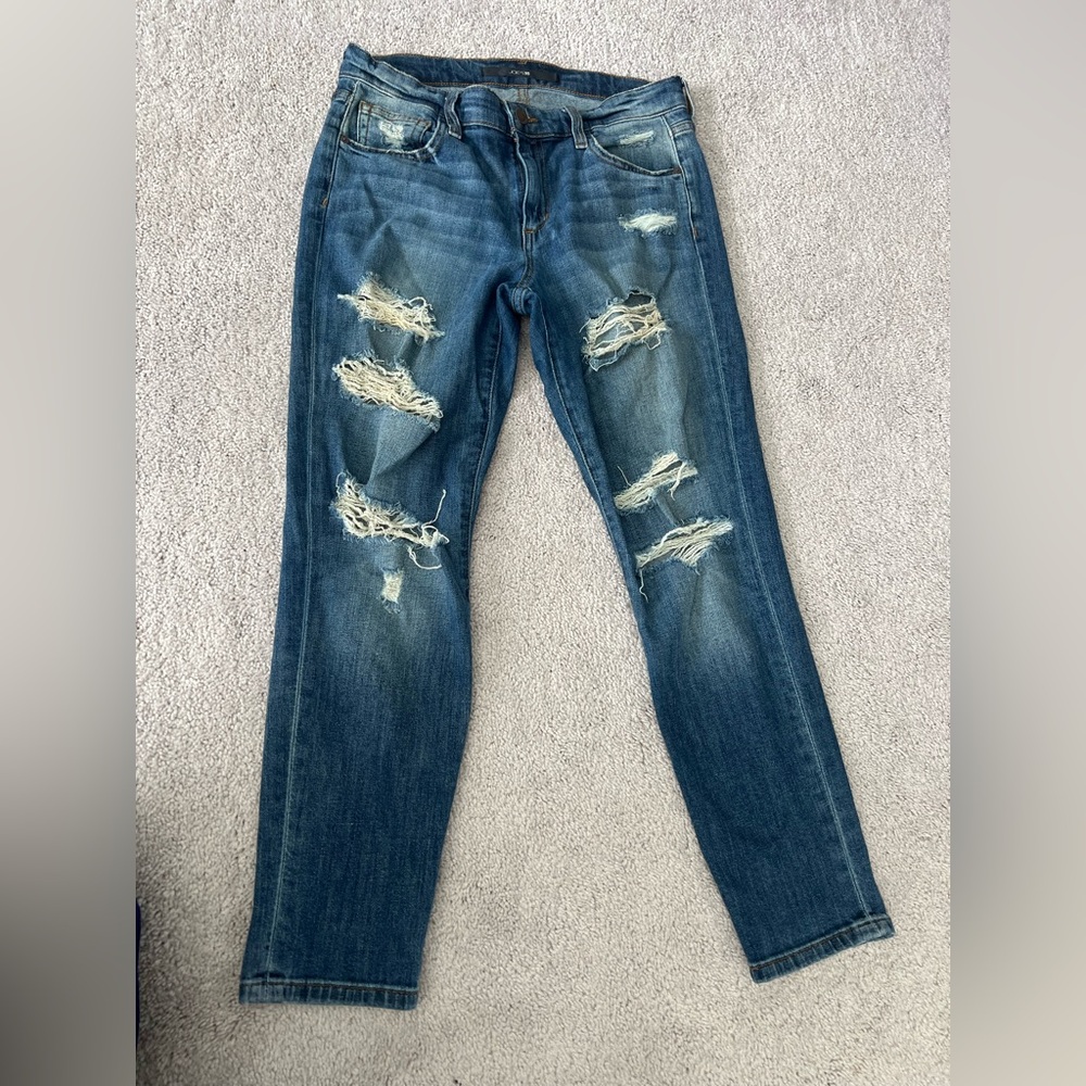 Joe's Jeans Distressed Slim Crop Jeans